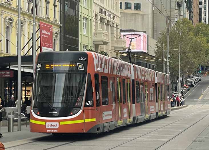 Yarra Trams Bombardier Flexity City 6004 iSelect